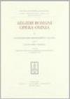 Aegidii Romani. Opera omnia: 1