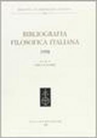 Bibliografia filosofica italiana 1998