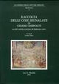 Raccolta delle cose segnalate di Cesare Crispolti. La più antica guida artistica di Perugia (1597)