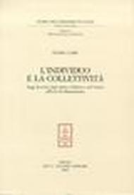 L'individuo e la collettività. Saggi di storia degli ebrei a Padova e nel Veneto nell'età del Rinascimento