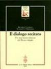 Il dialogo recitato. Per una nuova edizione del Bruno volgare