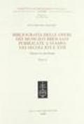 Bibliografia delle opere dei musicisti bresciani pubblicate a stampa nei secoli XVI e XVII. Opere in antologie: 3