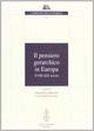 Il pensiero gerarchico in Europa. XVIII-XIX secolo