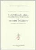 Concordanza delle traduzioni poetiche di Giuseppe Ungaretti. Concordanza, lista di frequenza, indici