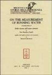 On the measurement of running water-Della misura delle acque correnti