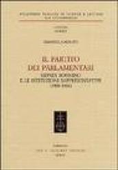 Il partito dei parlamentari. Sidney Sonnino e le istituzioni rappresentative (1900-1906)