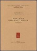 Bibliografia della Libia coloniale (1911-2000)