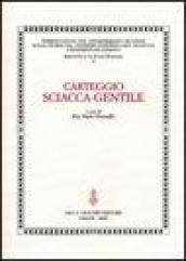 Carteggio Sciacca-Gentile