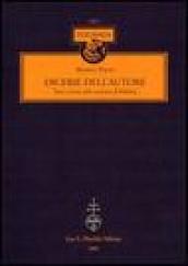 Dicerie dell'autore. Temi e forme della scrittura di Bufalino