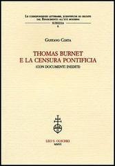 Thomas Burnet e la censura pontificia