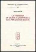 La presenza di Dionigi l'Aeropagita nel «Paradiso» di Dante