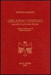 Orlando furioso. Secondo la princeps del 1516. Ediz. critica