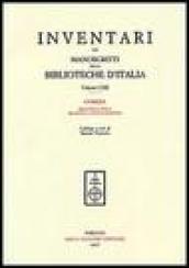 Inventari dei manoscritti delle Biblioteche d'Italia. 112.Gorizia. Biblioteca civica. Biblioteca Isontina