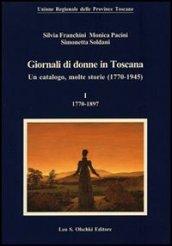 Giornali di donne in Toscana. Un catalogo, molte storie (1770-1945)