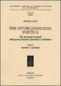 Per un'organologia poetica. Gli strumenti musicali nella poesia francese romantica e simbolista. 1.Aerofoni e cordofoni