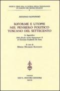 Riforme e utopie nel pensiero politico toscano del Settecento