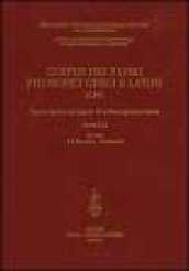 Corpus dei papiri filosofici greci e latini. Testi e lessico nei papiri di cultura greca e latina. 4.Galenus-Isocrates