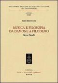 Musica e filosofia da Damone a Filodemo. Sette studi