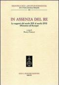 In assenza del re. Le reggenti dal XIV al XVII secolo (Piemonte ed Europa)