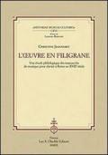 L'ouvre en filigrane. Une étude philologique des manuscrits de musique pour clavier à Rome au XVIIème siècle