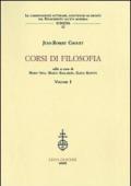 Corsi di filosofia. 1.