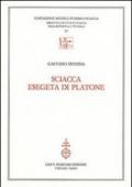 Sciacca esegeta di Platone