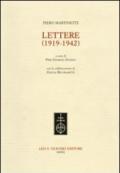 Piero Martinetti. Lettere (1919-1942)