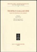 Teofilo Gallaccini. Selected writings and library