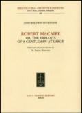 Robert Macaire or, The Exploits of a Gentleman at Large