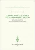 Il problema del lekton nello Stoicismo antico. Origine e statuto di una nozione controversa