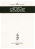 Ritmo e melodia nella prosa italiana. Studi e ricerche sulla prosa d'arte