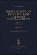 Ideali economici degli italiani all'inizio dell'età moderna