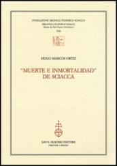 «Muerte e inmortalidad» de Sciacca