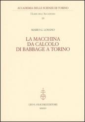La macchina da calcolo di Babbage a Torino