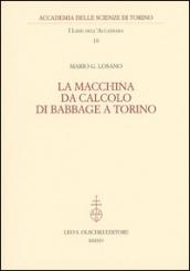 La macchina da calcolo di Babbage a Torino