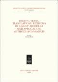 Digital texts, translations, lexicons in a multi-modular web application: methods and samples