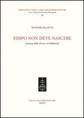 Edipo non deve nascere. Lettura delle Poésies di Mallarmé