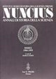 Nuncius. Indici 1986-1995