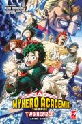 Two heroes. My Hero Academia the movie. Anime comics