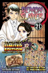 Demon slayer. Kimetsu no yaiba. Con Adesivi. Limited edition. Con Adesivi