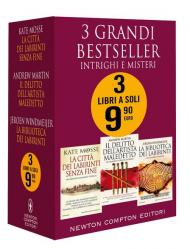 3 grandi bestseller. Intrighi e misteri 2: La città dei labirinti senza fine-Il delitto dell'artista maledetto-La biblioteca dei labirinti