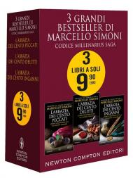 3 grandi bestseller di Marcello Simoni. Codice Millenarius Saga: L'abbazia dei cento peccati-L'abbazia dei cento delitti-L'abbazia dei cento inganni