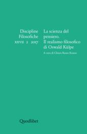 Discipline filosofiche (2017). Ediz. multilingue