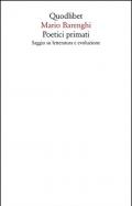 Poetici primati. Saggio su letteratura e evoluzione