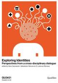 Exploring identities. Perspectives from a cross-disciplinary dialogue. Ediz. italiana e inglese