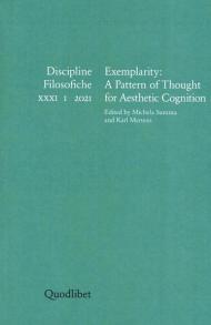 Discipline filosofiche. Ediz. italiana, tedesca, francese e inglese (2021). Vol. 1: Exemplarity: a pattern of thought for aesthetic cognition.