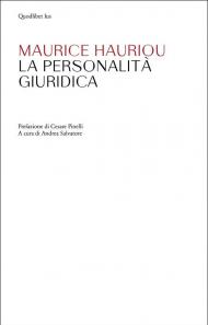 La personalità giuridica