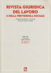 Rivista giuridica del lavoro e della previdenza sociale (2017): 3