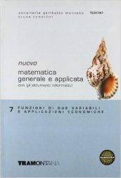 Nuovo Matematica generale e applicata. Per gli Ist. tecnici commerciali: Nuovo matematica generale e applicata con gli strumenti informatici 7