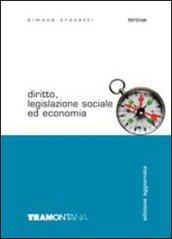Diritto legislazione sociale ed economia. Per gli Ist. tecnici e professionali: 1